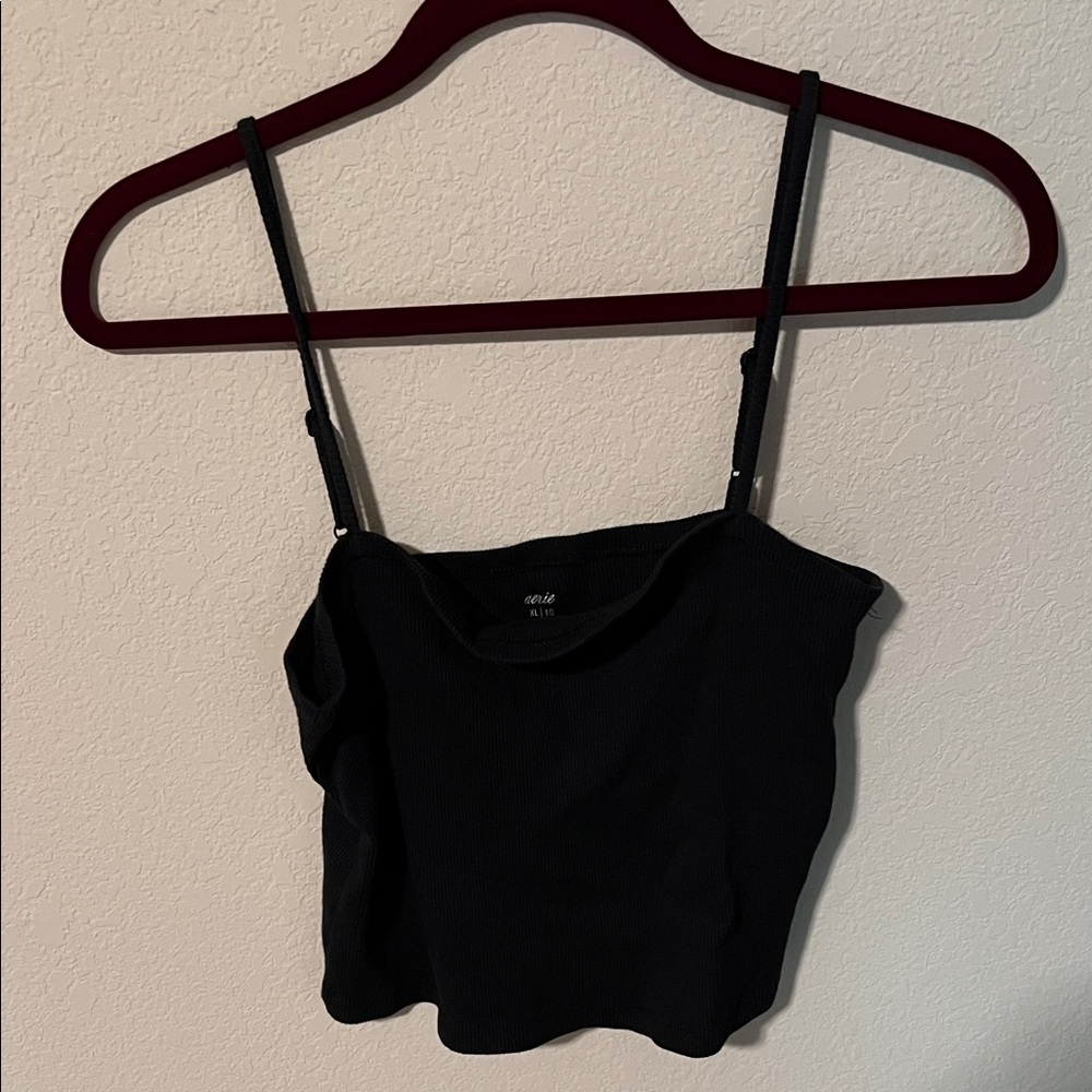Aerie Black tank top